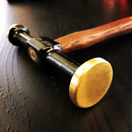 Stahlhammer Ausbeulhammer Vergoldet