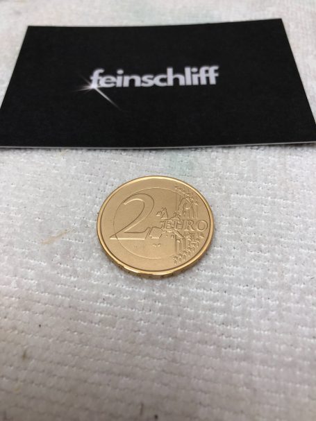 Euromünze Vergoldet