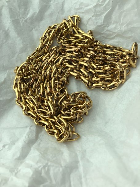 Kette Handtasche Vergoldet