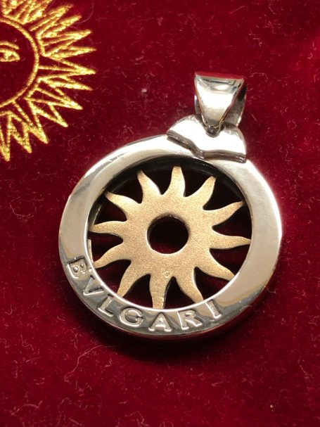 Bulgari Anhänger 24 Karat Vergoldung