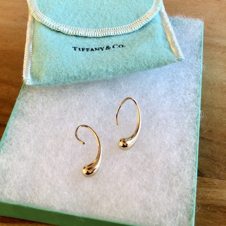 Tiffany Ohrhänger 16 Karat Vergoldet